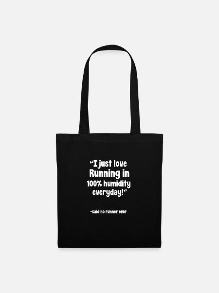 Courir - Sac en tissu - noir