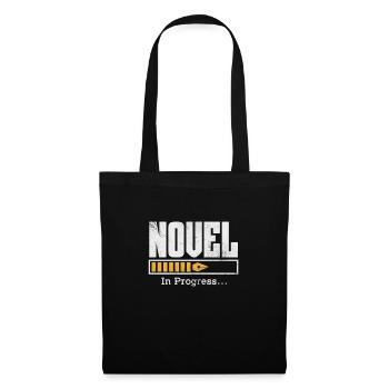 Author Authors Writer Book Gift - Tote Bag - black - Front