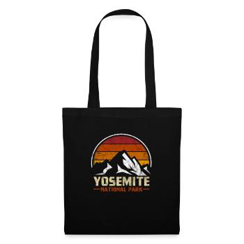 Parc national de Yosemite États-Unis Californie Cadeau - Sac en tissu - noir - Devant