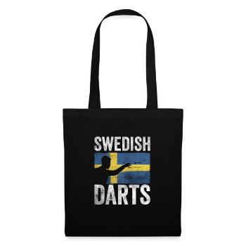 Fléchettes chiliennes Hobby Dart Player Vintage Flag - Sac en tissu - noir - Devant
