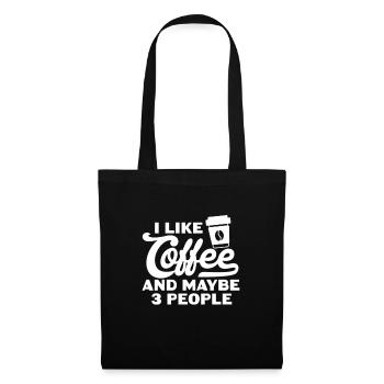 Coffee Caffeine Espresso Barista Gift - Tote Bag - black - Front