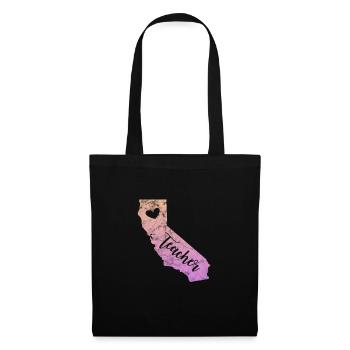 California USA Holidays America Cadeau - Sac en tissu - noir - Devant
