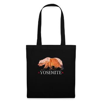 Parc national de Yosemite États-Unis Californie Cadeau - Sac en tissu - noir - Devant