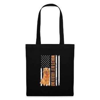 Golden Retrievers - Tote Bag - black - Front
