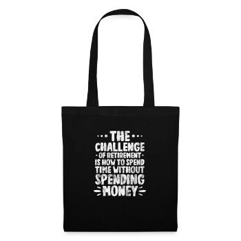 Retirement - Tote Bag - black - Front