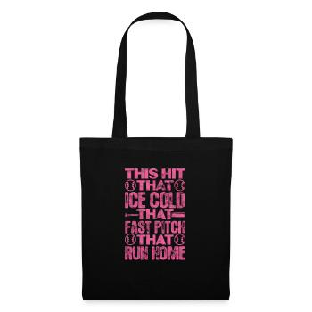 Softball - Tote Bag - black - Front