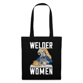 Welder outfit for welders - Tote Bag - black - Front