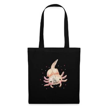 Axolotl Aquatic Animal Water Gift - Tote Bag - black - Front