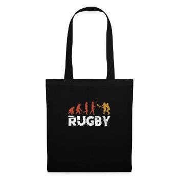 Rugby Club Rugbyteam Football Sport Cadeau - Sac en tissu - noir - Devant