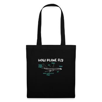 Ingénieur spatial Ingénieur aéronautique Cadeau - Sac en tissu - noir - Devant