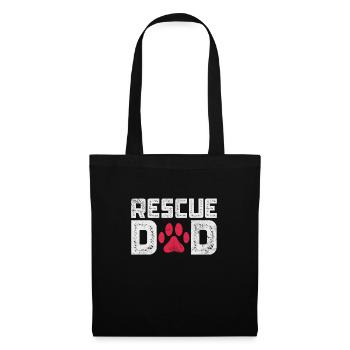 Animal Rescue Animal Rights Animal Love Pet Gift - Sac en tissu - noir - Devant