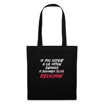Atheist Atheism Anti Religion God Gift - Tote Bag - black - Front