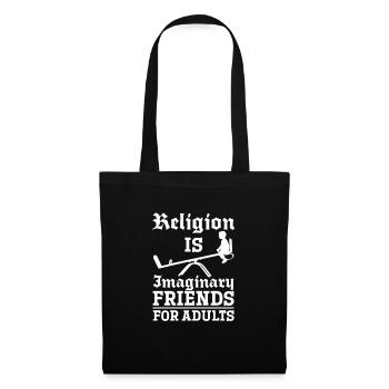 Atheist - Stoffbeutel - Schwarz - Vorne