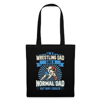Dans A Wrestling Dad for Wrestlers on Father’s Day - Sac en tissu - noir - Devant
