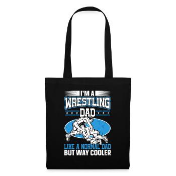 Dans A Wrestling Dad for Wrestlers on Father’s Day - Sac en tissu - noir - Devant