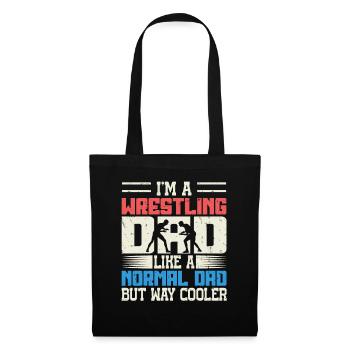 Dans A Wrestling Dad for Wrestlers on Father’s Day - Sac en tissu - noir - Devant