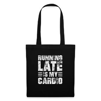 Running Runner Jogging Jogging Runner Gift - Tote Bag - black - Front