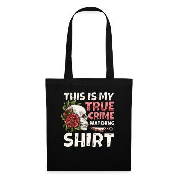 True Crime Junkie - Tote Bag - black - Front