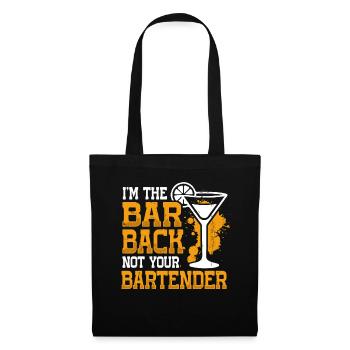 Chez The Barback Not Your Barman - Sac en tissu - noir - Devant
