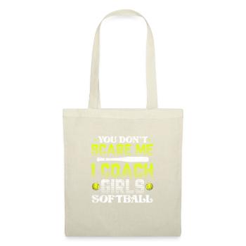 Entraîneur de softball - Sac en tissu - nature - Devant