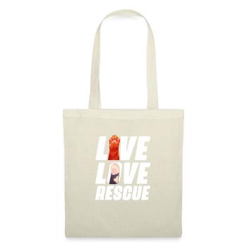 Sauvetage d’animaux - Sac en tissu - nature - Devant