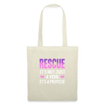 Sauvetage d’animaux - Sac en tissu - nature - Devant