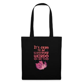 Axolotl Aquatic Animal Water Gift - Tote Bag - black - Front