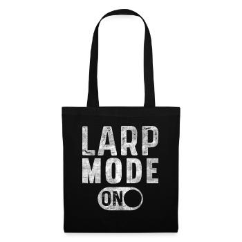 Larp Mode On Role-playing game LARP - Tote Bag - black - Front
