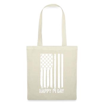 American Flag Pi Day 2023 For Math Nerds - Stoffbeutel - Natur - Vorne