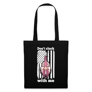 Ne me serrez pas la tête Gallero Gamefowl Cock Fighting - Sac en tissu - noir - Devant