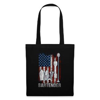 Life is a Cocktail it depends on how you make it - Tote Bag - black - Front