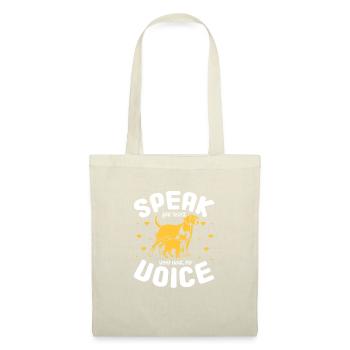Sauvetage d’animaux - Sac en tissu - nature - Devant
