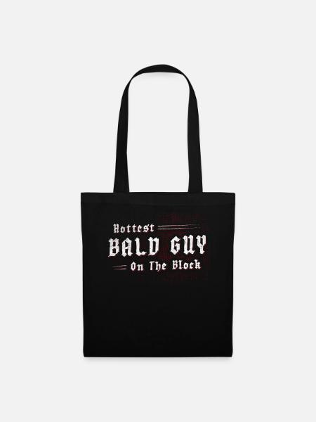 Being Bald Bald Guy With A Beard Bald Dad - Tote Bag - black
