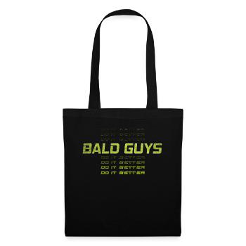 Being Bald Bald Guy With A Beard Bald Dad - Tote Bag - black - Front