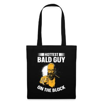 Being Bald Bald Guy With A Beard Bald Dad - Tote Bag - black - Front
