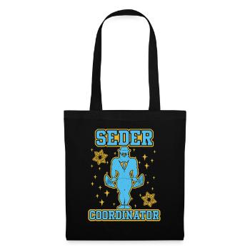 Jewish Family Pesach Seder Coordinator - Tote Bag - black - Front