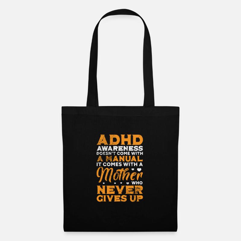 ADHD - Tote Bag - black