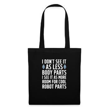 Amputation Amputation Prosthesis Gift - Tote Bag - black - Front