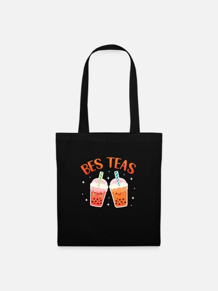 Bubble Tea - Stoffbeutel - Schwarz