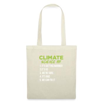 Changement climatique - Sac en tissu - nature - Devant