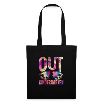 École maternelle - Sac en tissu - noir - Devant