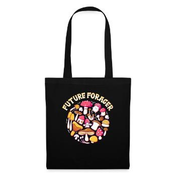 Future Forager Foraging Mushroom Hunting - Tote Bag - black - Front