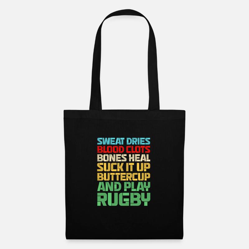 Rugby - Tote Bag - black