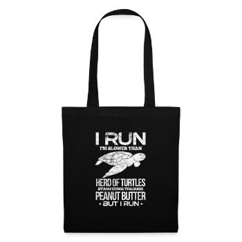 Running Runner Jogging Jogging Runner Gift - Tote Bag - black - Front