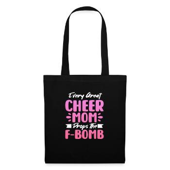 Cheerleader - Sac en tissu - noir - Devant