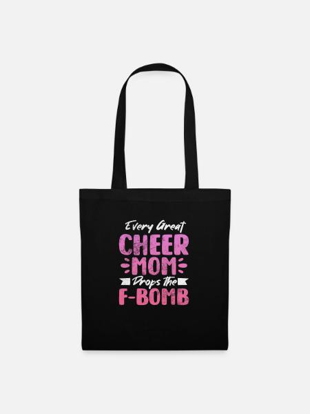 Cheerleader Cheerleading Sport Voimistelulahja - Kangaskassi - musta