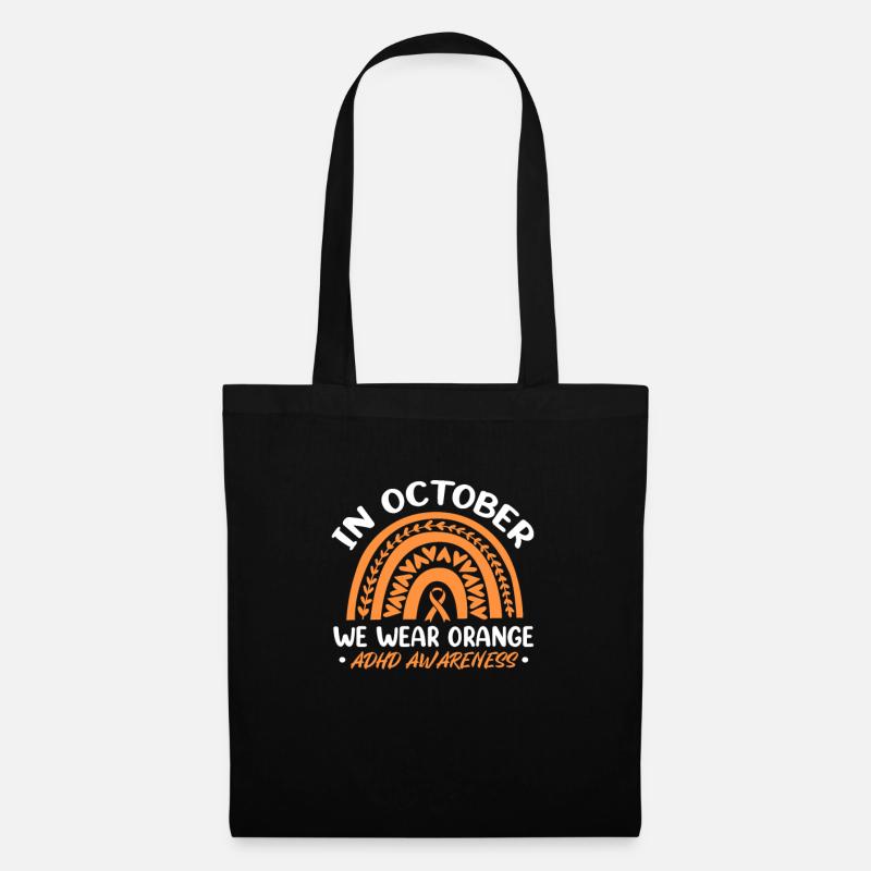 TDAH TDAH Cadeau de déficit de l’attention - Sac en tissu - noir