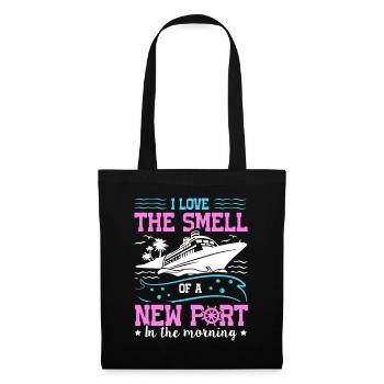 The Smell Of A New Port In The Morning Ship Cruise - Tote Bag - black - Front