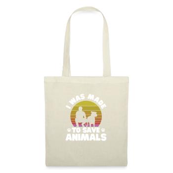 Sauvetage d’animaux - Sac en tissu - nature - Devant