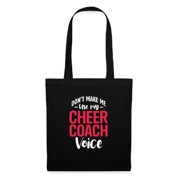 Cheerleader - Sac en tissu - noir - Devant
